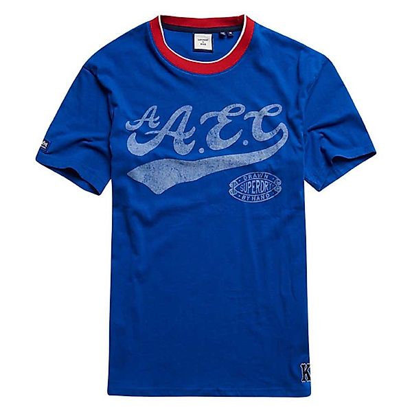 Superdry Collegiate Kurzarm T-shirt XL Mazarine Blue günstig online kaufen