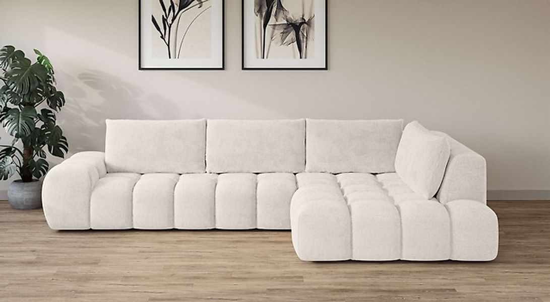 INOSIGN Ecksofa »AZITA klein, L-Form, elegant und bequem Designsofa«, lose günstig online kaufen
