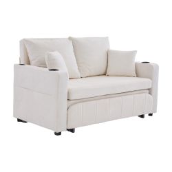 BlingBin Sofa Zweisitzer-Sofa Stoffsofa Schlafsofa Klappbares günstig online kaufen