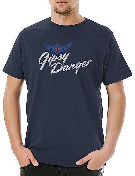 Urban Backwoods Print-Shirt Vintage Gipsy Danger Logo Herren T-Shirt Del To günstig online kaufen