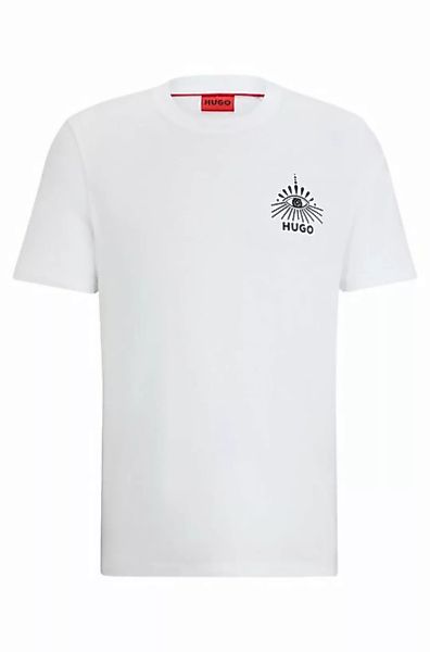 HUGO T-Shirt Regular-Fit T-Shirt mit saisonalem Artwork günstig online kaufen