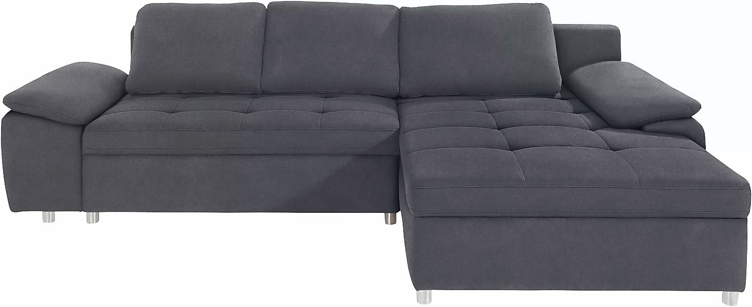sit&more Ecksofa »Labene L-Form«, wahlweise mit Bettfunktion und Bettkasten günstig online kaufen