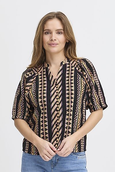 Pulz Jeans Kurzarmbluse PZLEZIA Stylisches Oberteil günstig online kaufen