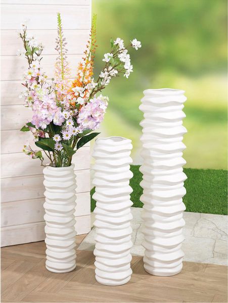 Casablanca by Gilde Bodenvase »Bodenvase "Rillo"« günstig online kaufen