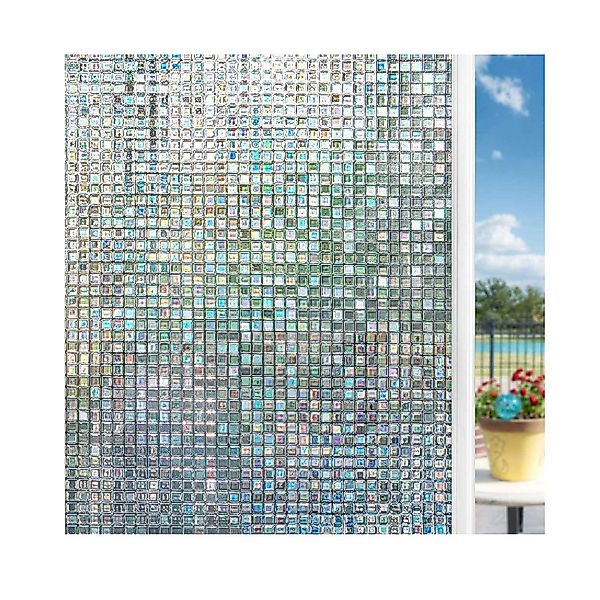 DOPWii Fensterfolie Fensterfolie mit Mosaikmuster, Statische günstig online kaufen