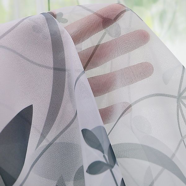 Joyswahl Gardine (1 St), Schlaufen, halbtransparent, günstig online kaufen