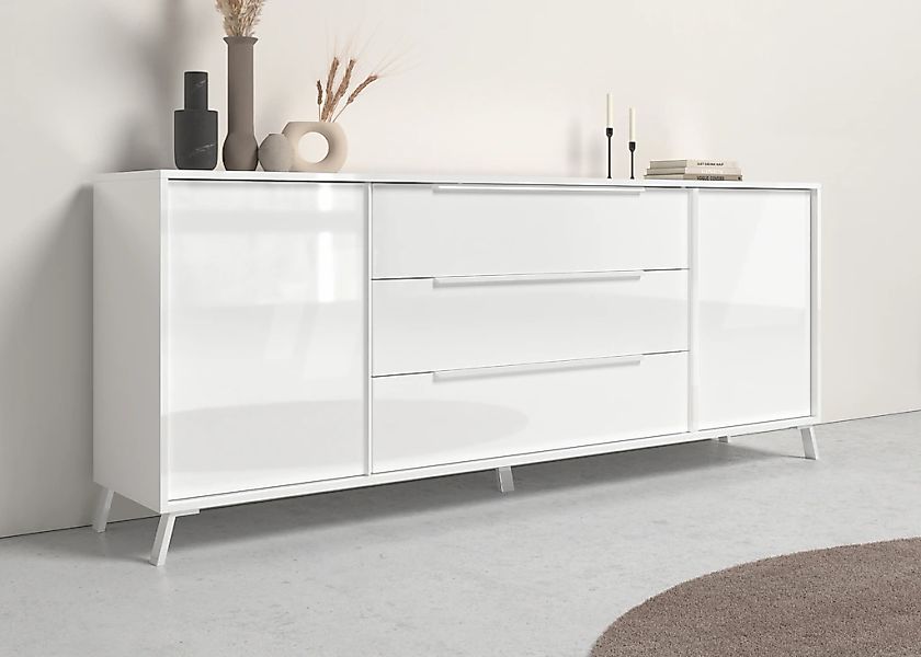 Home affaire Sideboard "City" Breite ca. 205 cm günstig online kaufen