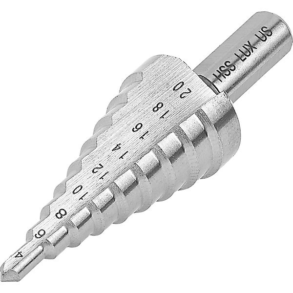LUX-TOOLS Stufenbohrer Comfort Ø 4 mm - 20 mm günstig online kaufen