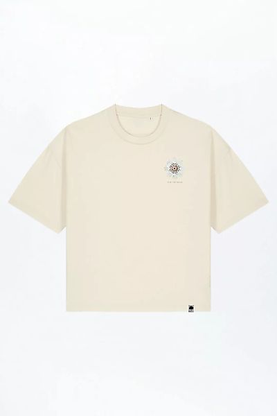 Sea Flower Boxy Fit T-Shirt aus Bio Baumwolle günstig online kaufen
