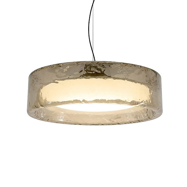 MARSET LED-Hängelampe Ringo, Ø 90 cm, rauchgrau, Kunststoff günstig online kaufen
