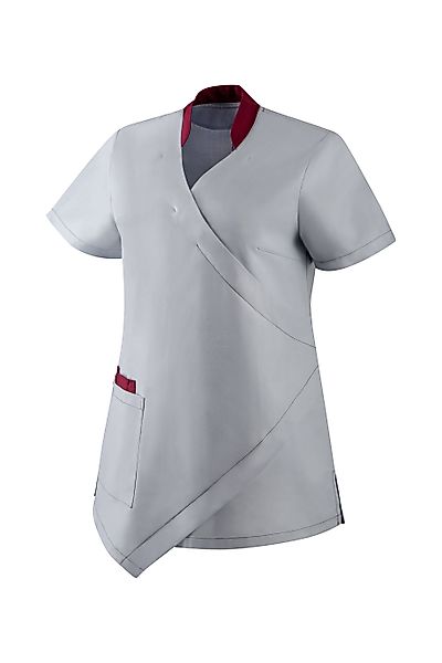 Clinotest Funktionsbluse Damen-Schlupfkasack Wickeloptik, 1/4 Arm, günstig online kaufen