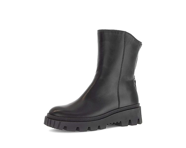 Gabor Plateau Stiefelette Glattleder Plateaustiefelette günstig online kaufen
