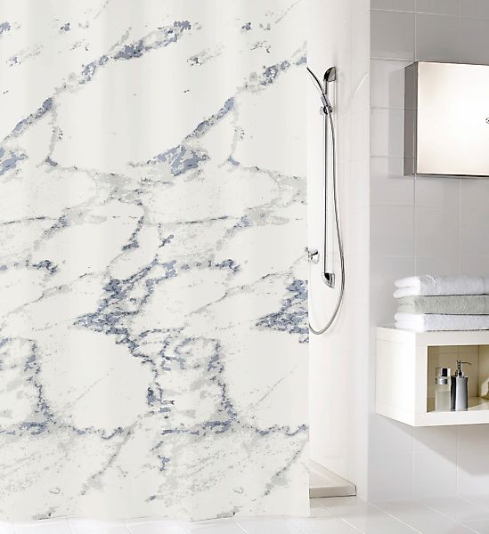 Kleine Wolke Duschvorhang Marble Breite 120 günstig online kaufen