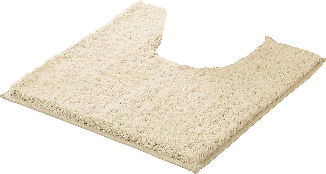 REDBEST Badematte WC-Umrandung "Frisco", Höhe 20 mm, eckig mit Ausschnitt, günstig online kaufen