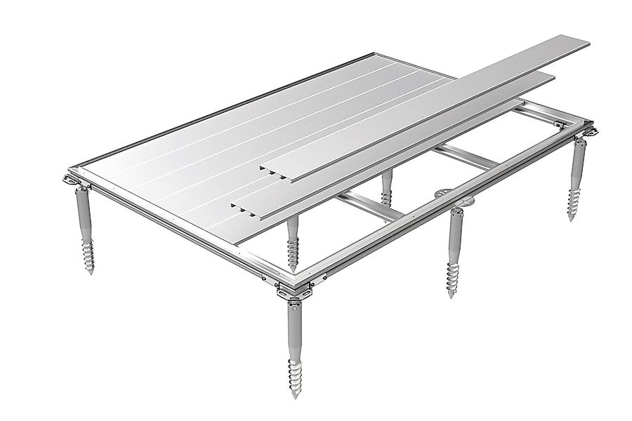 Biohort Gerätehaus-Fundamentrahmen "SMARTBASE PLUS für Gerätehaus Europa 1" günstig online kaufen