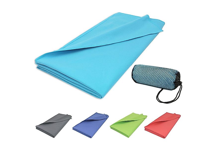 ZOLLNER Strandtuch, Mikrofaser (1-St), 90 x 180 cm, 80% Polyester, 20% Poly günstig online kaufen