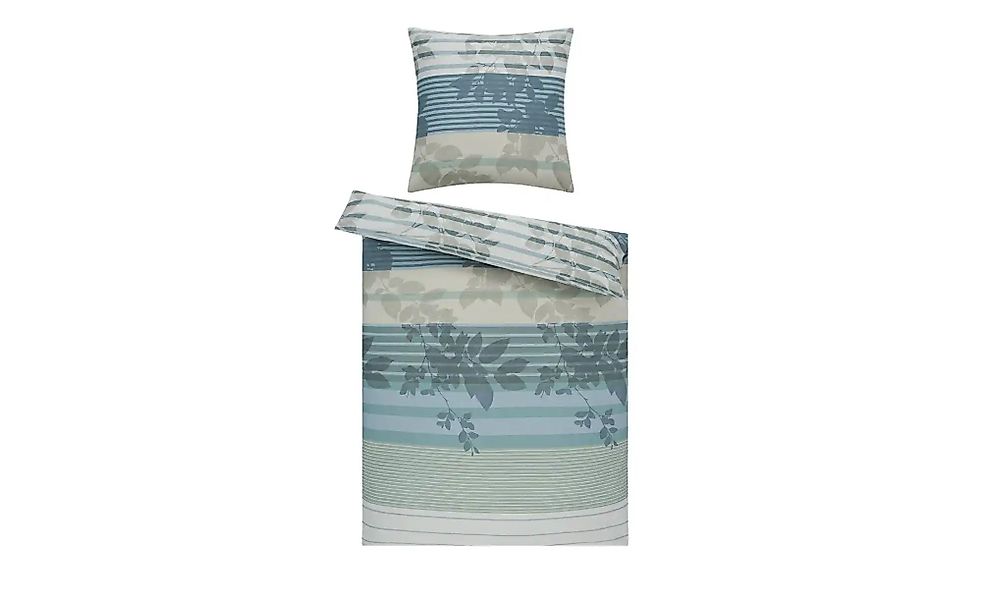 como Satin Bettwäsche  Nature Stripes ¦ mehrfarbig ¦ Maße (cm): B: 135 Bett günstig online kaufen