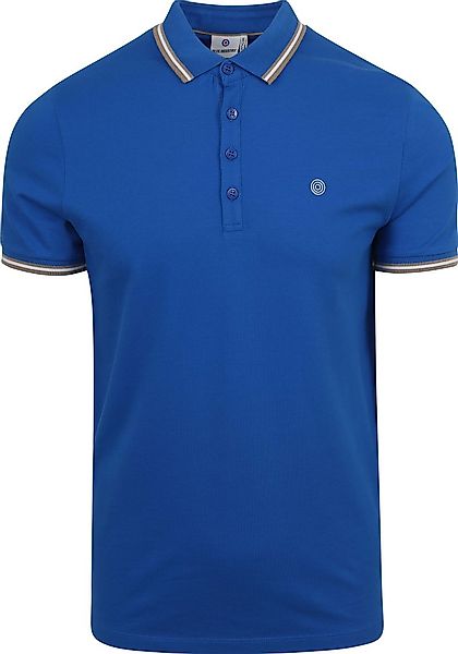 Blue Industry Piqué Poloshirt Kobaltblau - Größe M günstig online kaufen