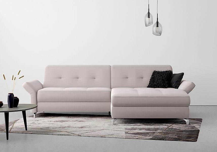 INOSIGN Ecksofa Maredo L-Form, Federkern, wahlweise günstig online kaufen