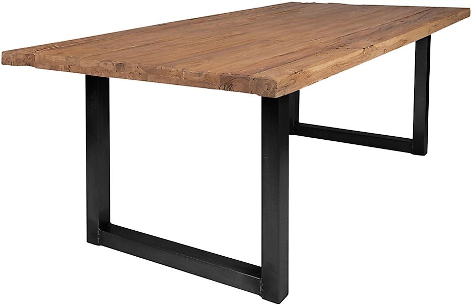 SIT Esstisch »Tops&Tables«, mit rustikaler Tischplatte aus recyceltem Altho günstig online kaufen