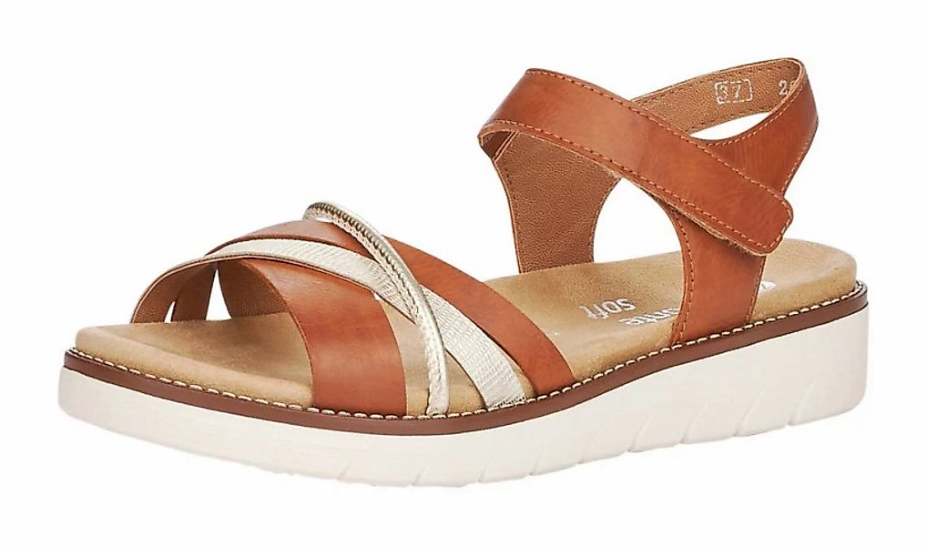 Remonte Riemchensandale, Keilabsatz, Sommerschuh, Sandalette mit herausnehm günstig online kaufen