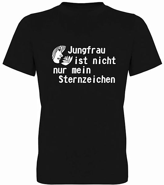 G-graphics T-Shirt Jungfrau ist nicht nur mein Sternzeichen Herren T-Shirt, günstig online kaufen