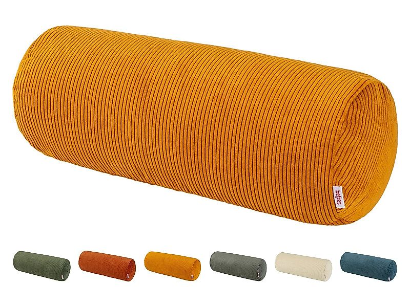 beties Nackenrollenbezug HYggelig No.1, (1 Stück), Samtcord Kissenbezug ca. günstig online kaufen