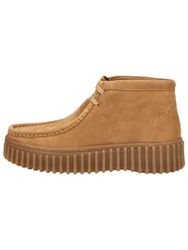Clarks Clarks Stiefelette Nubukleder Plateaustiefelette günstig online kaufen