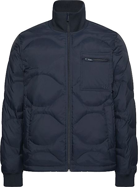 Calvin Klein Jeans Daunenjacke ohne Kapuze Strickkragen, Regular Fit, warm günstig online kaufen