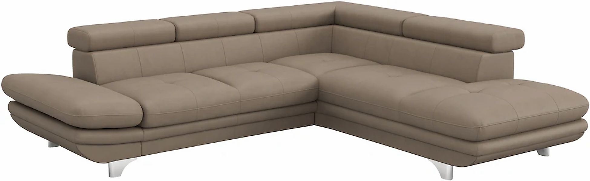 COTTA Ecksofa "Enterprise L-Form", mit Arm- & Kopfteilverstellung, wahlweis günstig online kaufen