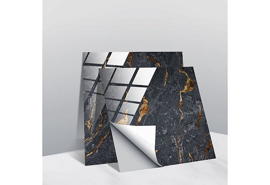 COOL-i ® Fliesenaufkleber Klebefliesen 10 Stück -15cm x 15cm, 3D Fliesenauf günstig online kaufen