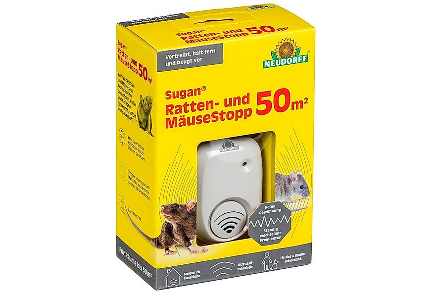 Neudorff Ultraschall-Tierabwehr Sugan Ratten- und MäuseStopp (für 50 m) 1 S günstig online kaufen