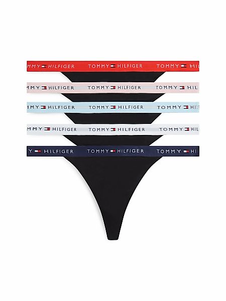 Tommy Hilfiger Underwear Tanga 5 Stk. Körpernahe Passform mit elastischem B günstig online kaufen