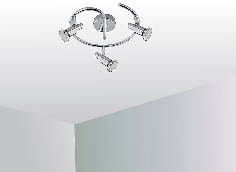 TRANGO LED Deckenspots, 3-flammig 2890-038G-5W LED günstig online kaufen