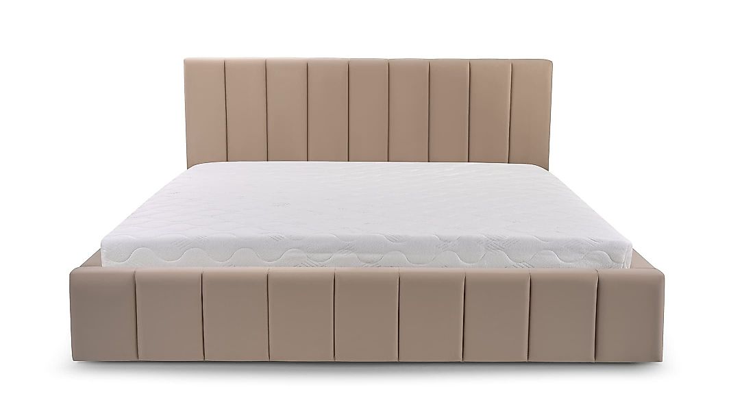 MOEBLO Polsterbett Bett 01 mit Matratze günstig online kaufen