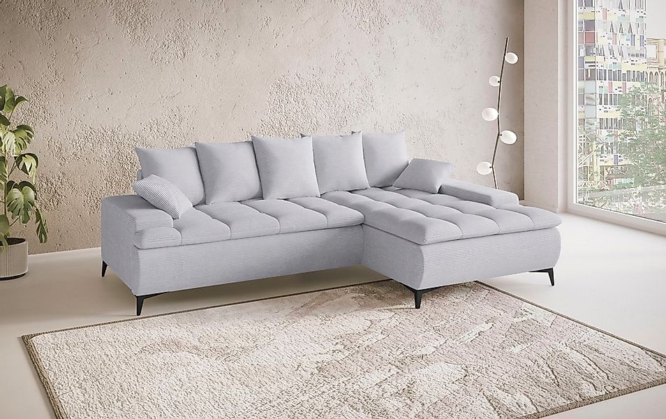 Mr. Couch Ecksofa "Haiti III, L-Form", Mit Kaltschaum, bis 140 kg belastbar günstig online kaufen