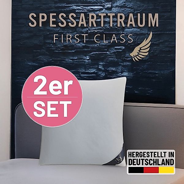 SPESSARTTRAUM Federkissen »FIRST CLASS«, Füllung: 85% Federn, 15% Daunen, B günstig online kaufen