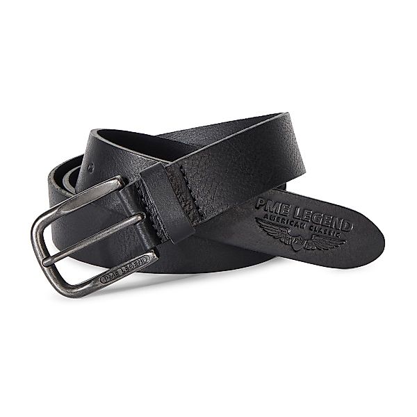 PME LEGEND Gürtel aus Leder, Überlänge Farbe schwarz Größe: 130 günstig online kaufen
