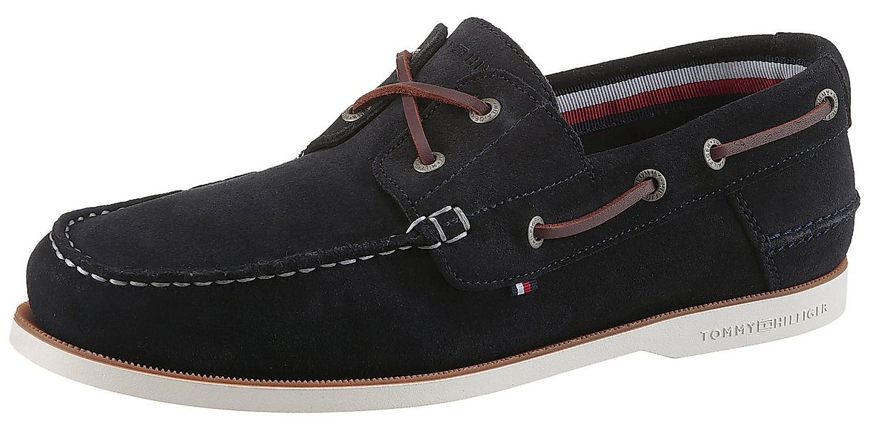 Tommy Hilfiger TH BOAT SHOE CORE SUEDE Bootsschuh, Casualschuh, Freizeitsch günstig online kaufen