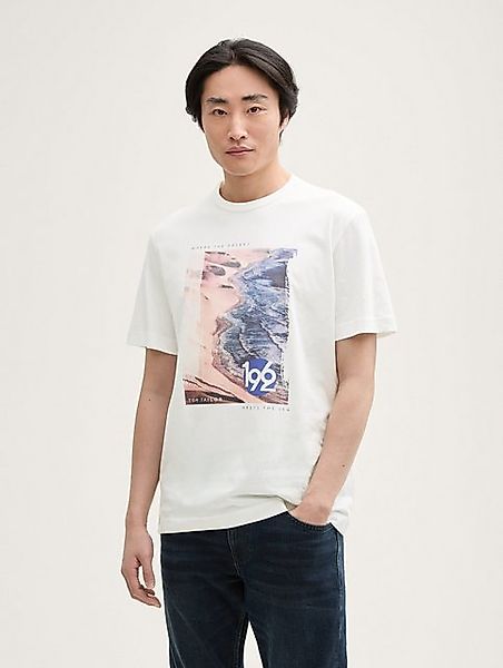 TOM TAILOR T-Shirt T-Shirt mit Foto-Print günstig online kaufen