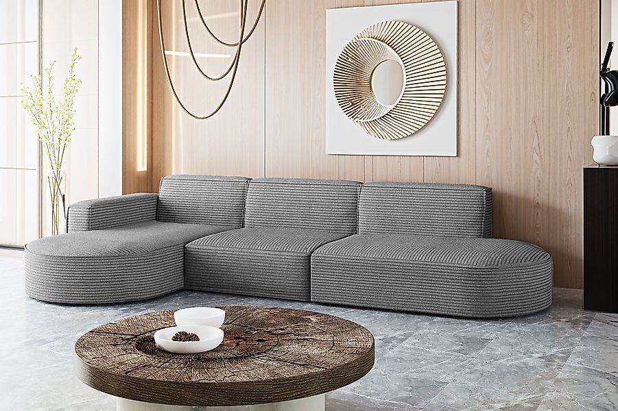 Kaiser Möbel Ecksofa Designer, Sofa L günstig online kaufen