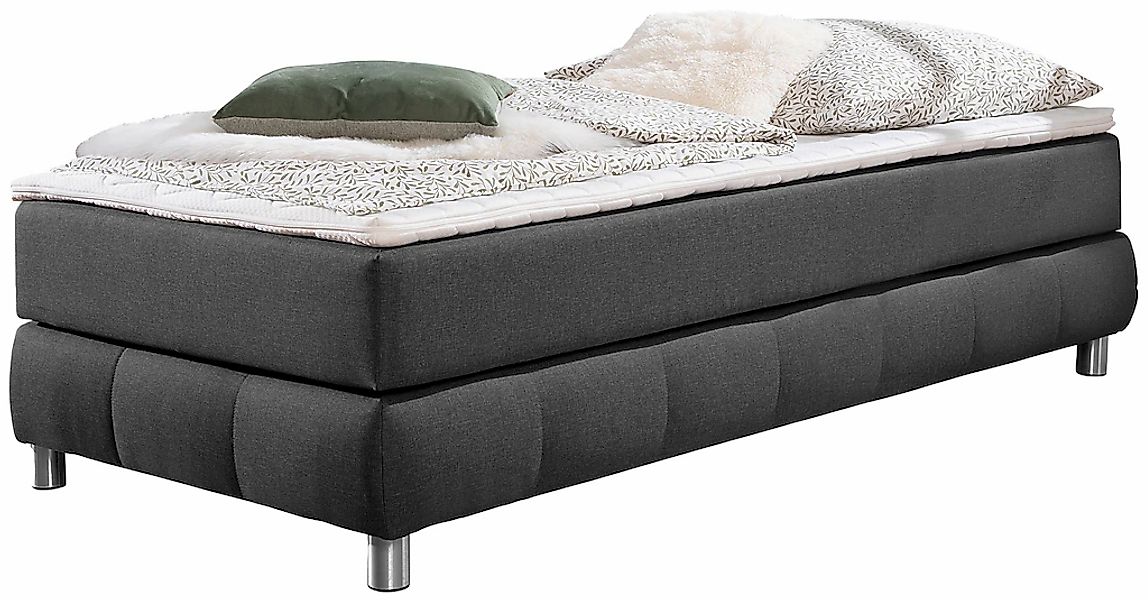 andas Boxspringbett »Salo« Ohne Kopfteil, inkl. Topper, auch in Überlänge 2 günstig online kaufen