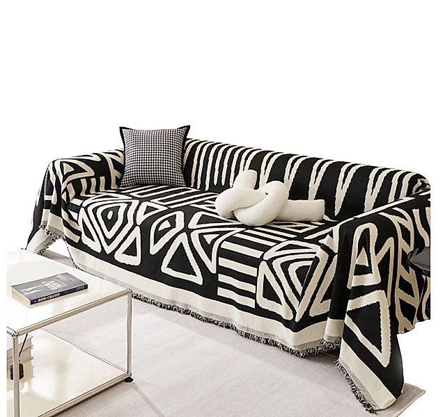 Kaket Sofabezug Vielseitiger Boho-Sofabezug, 1/2/3/4-Sitzer Sofaüberzug, günstig online kaufen