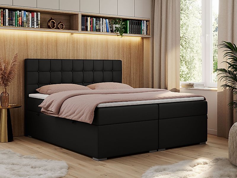 MKS MÖBEL Boxspringbett CARMEN (Set, Packung, günstig online kaufen