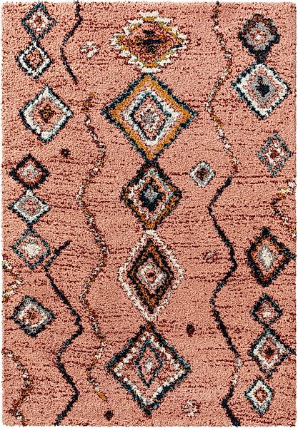benuta Hochflor-Teppich Gobi, rechteckig, Höhe: 21 günstig online kaufen