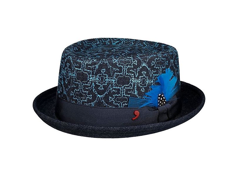 Alfonso D´Este Fedora (1-St) Porkpie mit Futter, Made in Italy günstig online kaufen