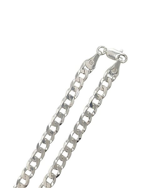 NAHLE Panzerkette 925 Silber Kette 5mm breit 55cm 65cm Panzerkette Collierk günstig online kaufen