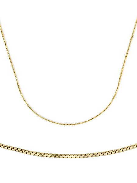 Antares Gold Goldkette 14K 585er Box Chain Goldkette – Elegantes und Zeitlo günstig online kaufen