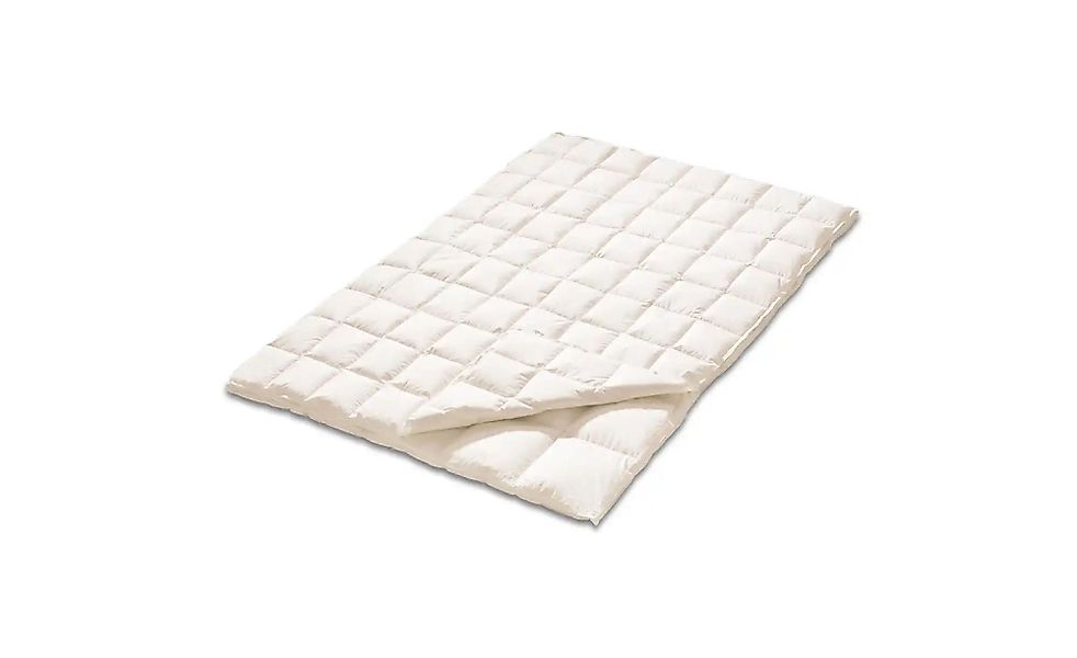 Kauffmann 4-Jahreszeiten-Steppbett   ¦ weiß ¦ Maße (cm): B: 155 H: 5 Bettwa günstig online kaufen