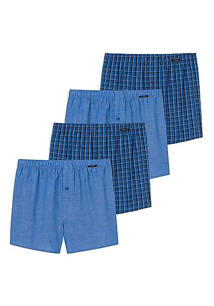 Schiesser Webboxer "Web-Boxershorts 4er Pack" günstig online kaufen